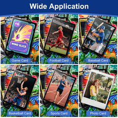 WITHYU standard card size compatibility for Yugioh MTG and sports cards.