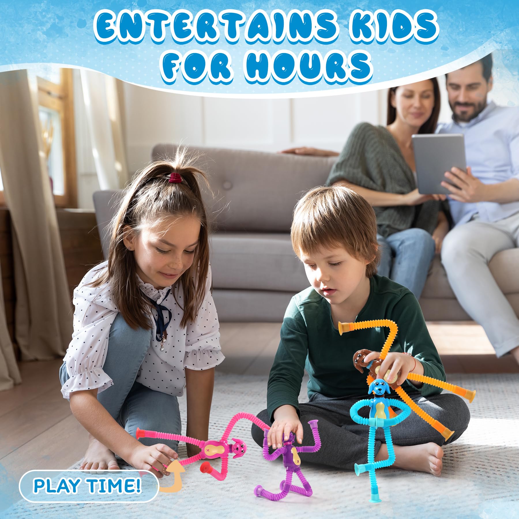 Witmelt classroom reward kit: portable pop-tube toys for hands-on exploration.