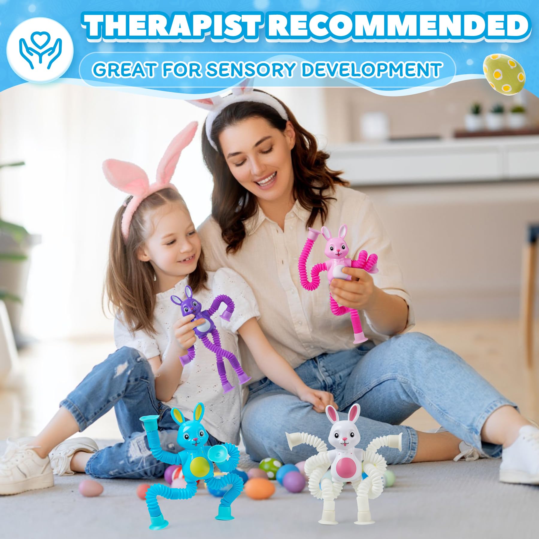 Witmelt travel-friendly fidget toy tubes fit in bags for on-the-go fun.