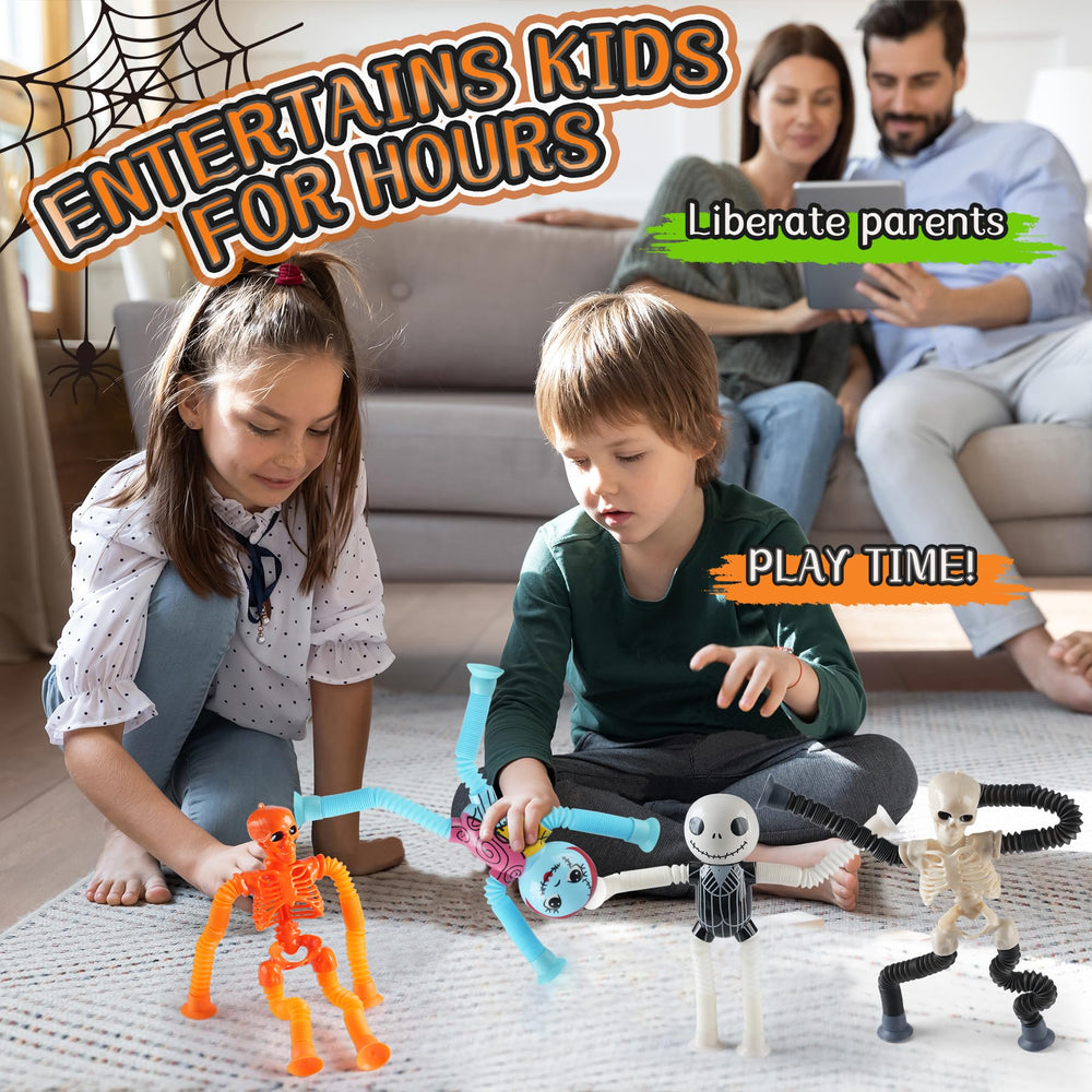 Witmelt pop tubes make versatile Halloween party favors and gifts.