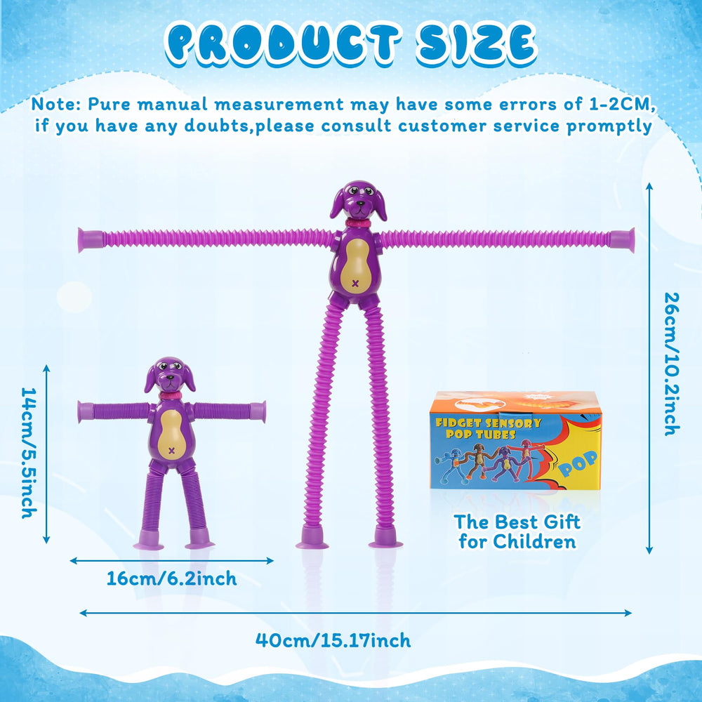 Witmelt telescopic suction dog toy: versatile fidget for kids and pets during interactive sessions.