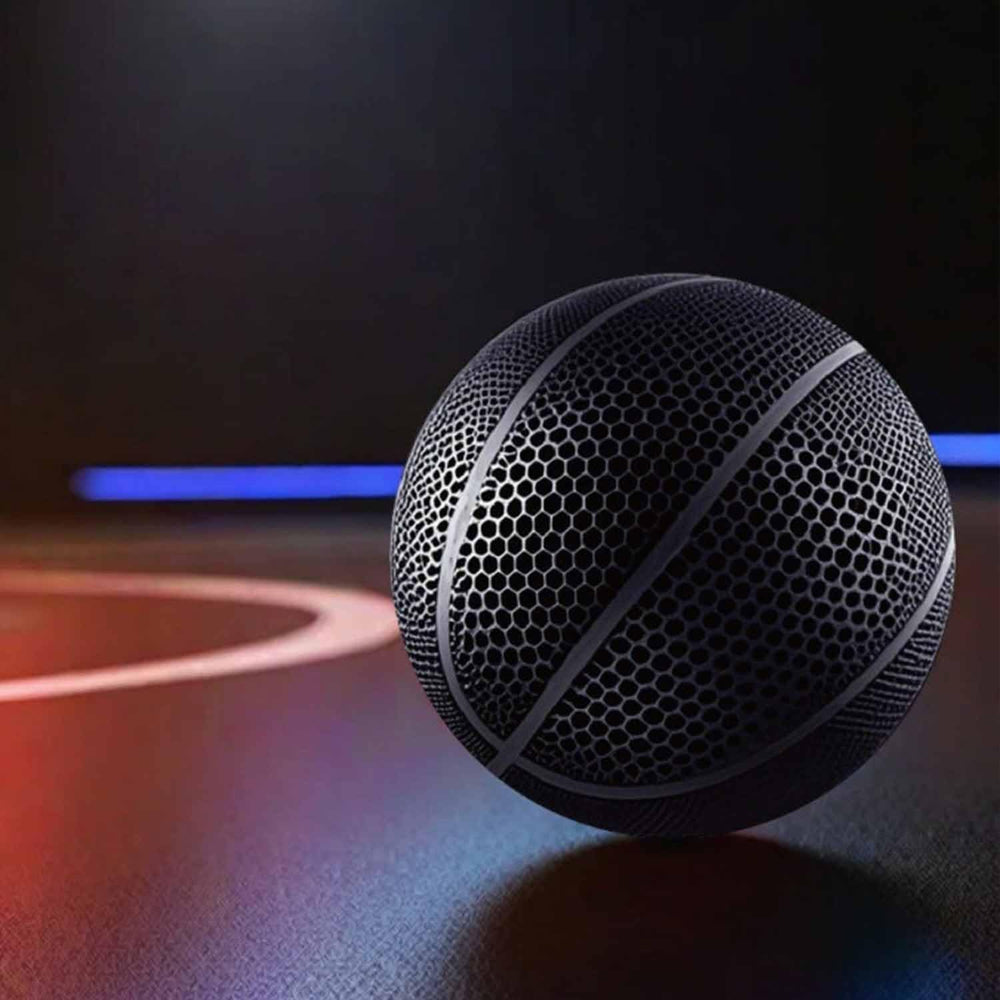 WITO airless basketball outer surface detail enhances grip and court control
