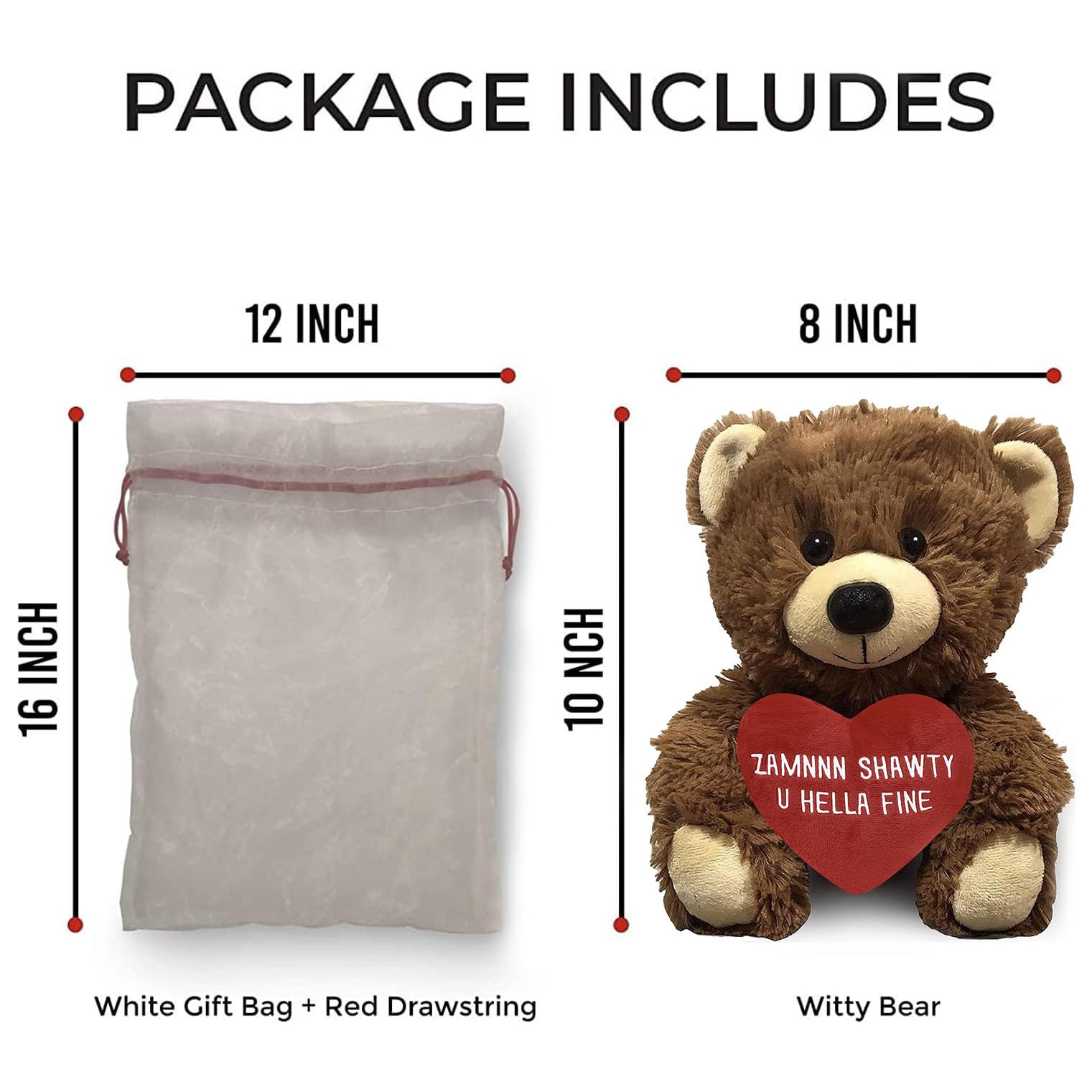Shawty bear smile closeup shows playful, lighthearted charm.