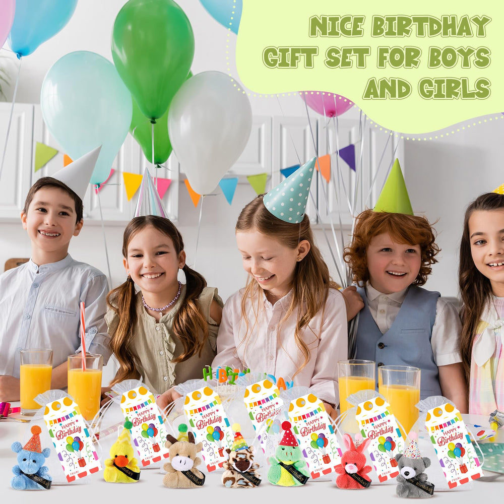 Wiwiqing birthday cards with balloons; add personalized messages to gift bags
