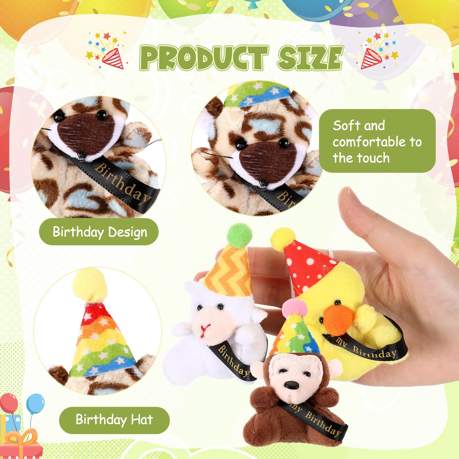 Wiwiqing mini plush, 2.6-inch tall; compact decor or keychain option