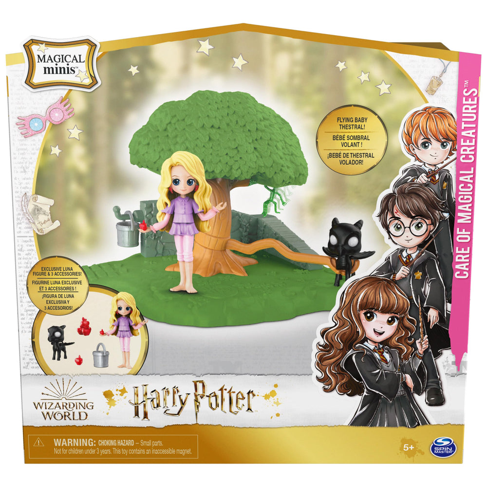 Wizarding World baby-Thestral gliding around the tree for pretend flights