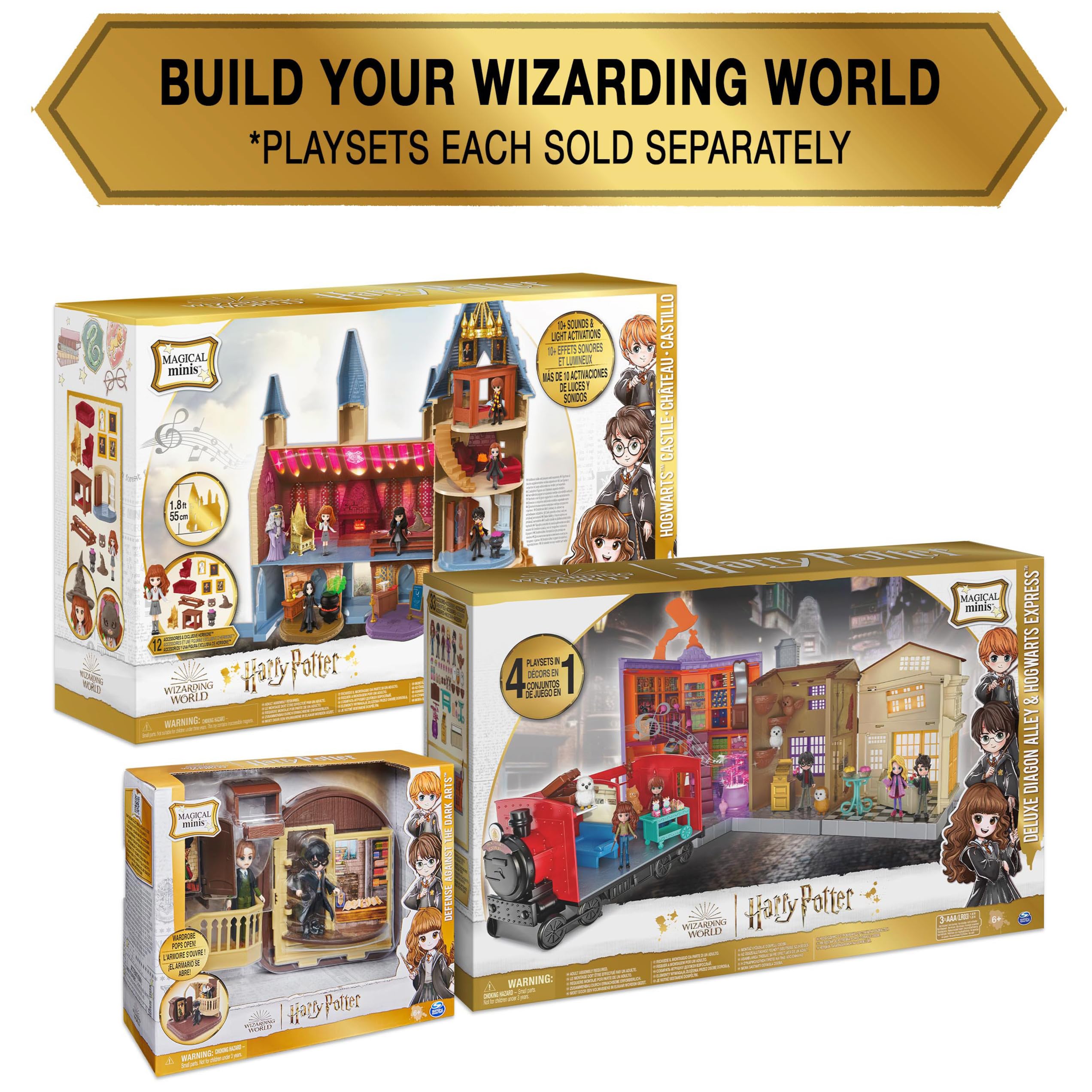 Wizarding World connecting to Hogwarts Castle option.