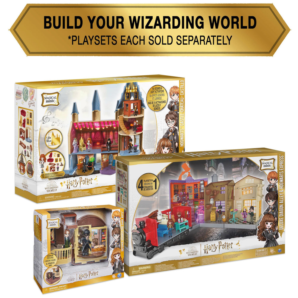 Wizarding World connecting to Hogwarts Castle option.