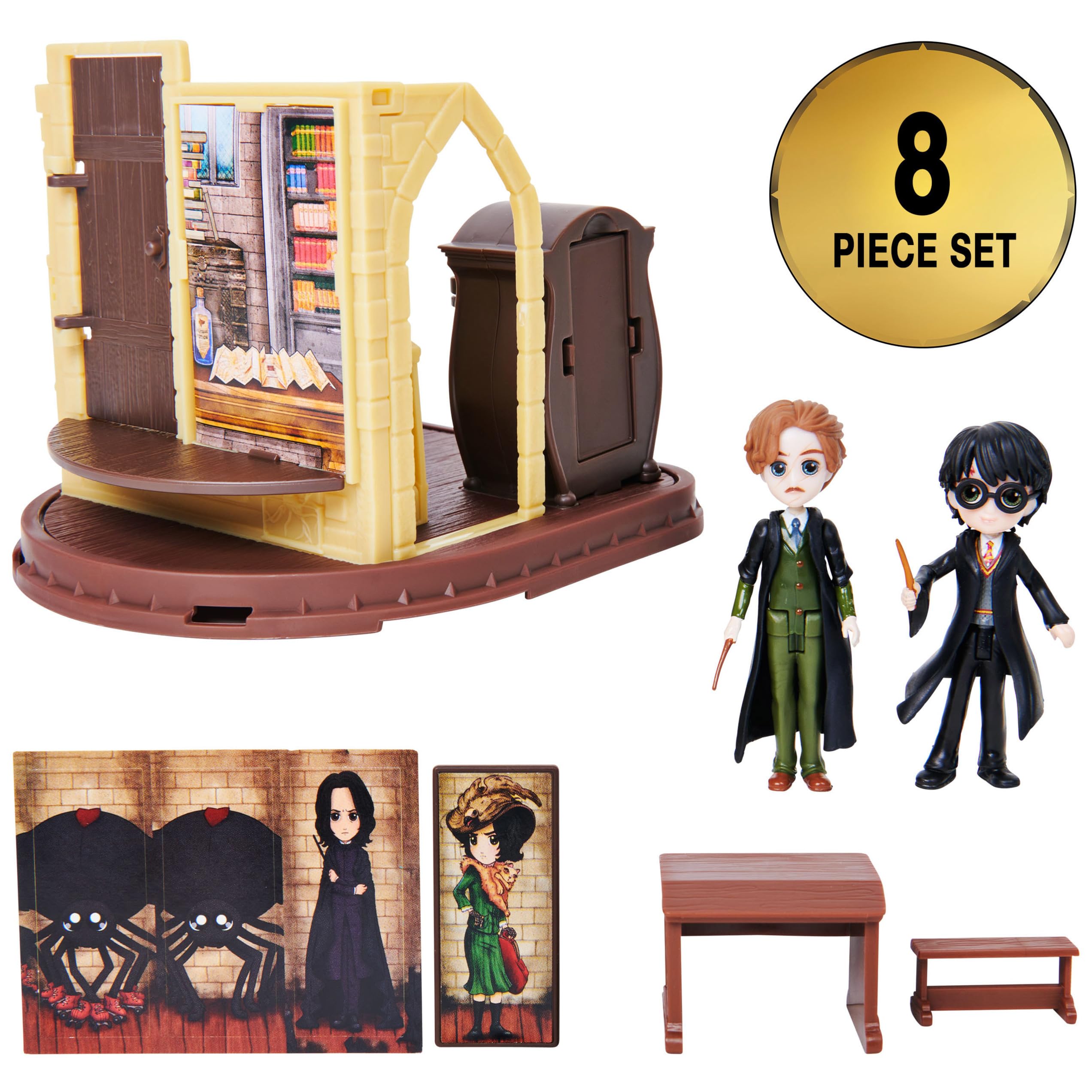 Wizarding World desk accessory adds authentic classroom ambiance.