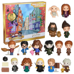 Wizarding World Diagon Alley advent calendar Harry Potter enjoys Honeydukes sweets for imaginative play