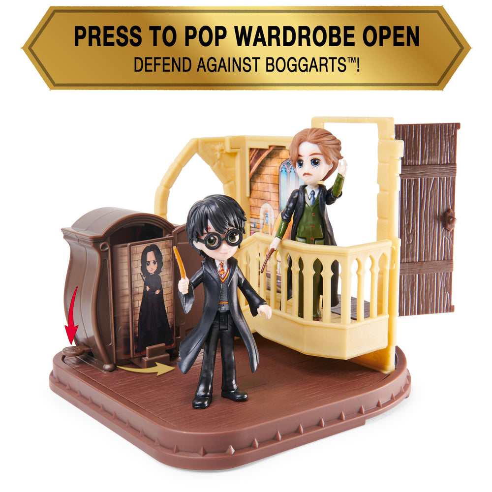 Wizarding World Harry Potter 3-inch figure posed for spell casting.