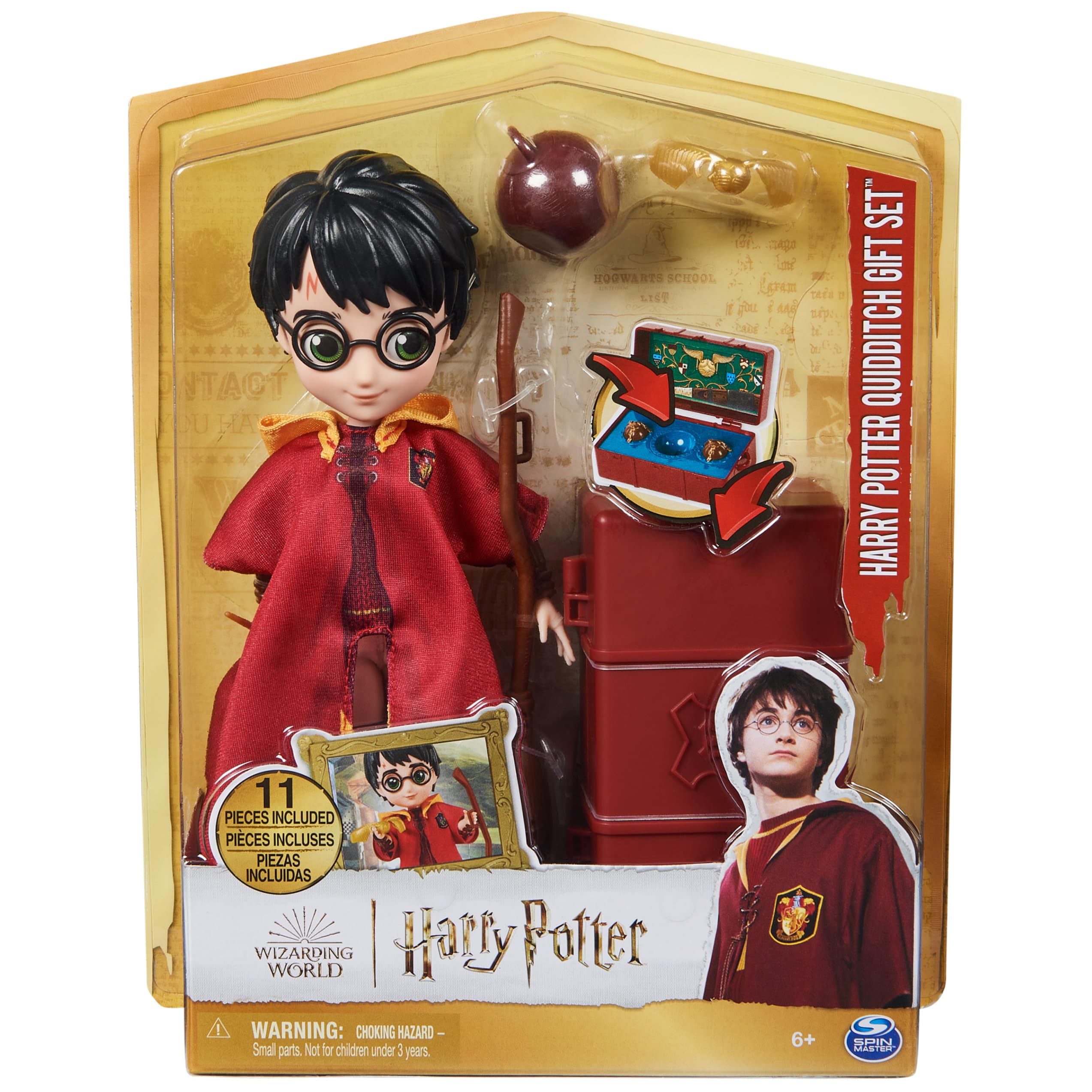 Wizarding World Harry Potter Gryffindor uniform and robe for authentic storytelling