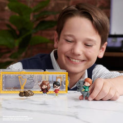 Wizarding World Ron figure perfect for shelf display and pretend adventures.