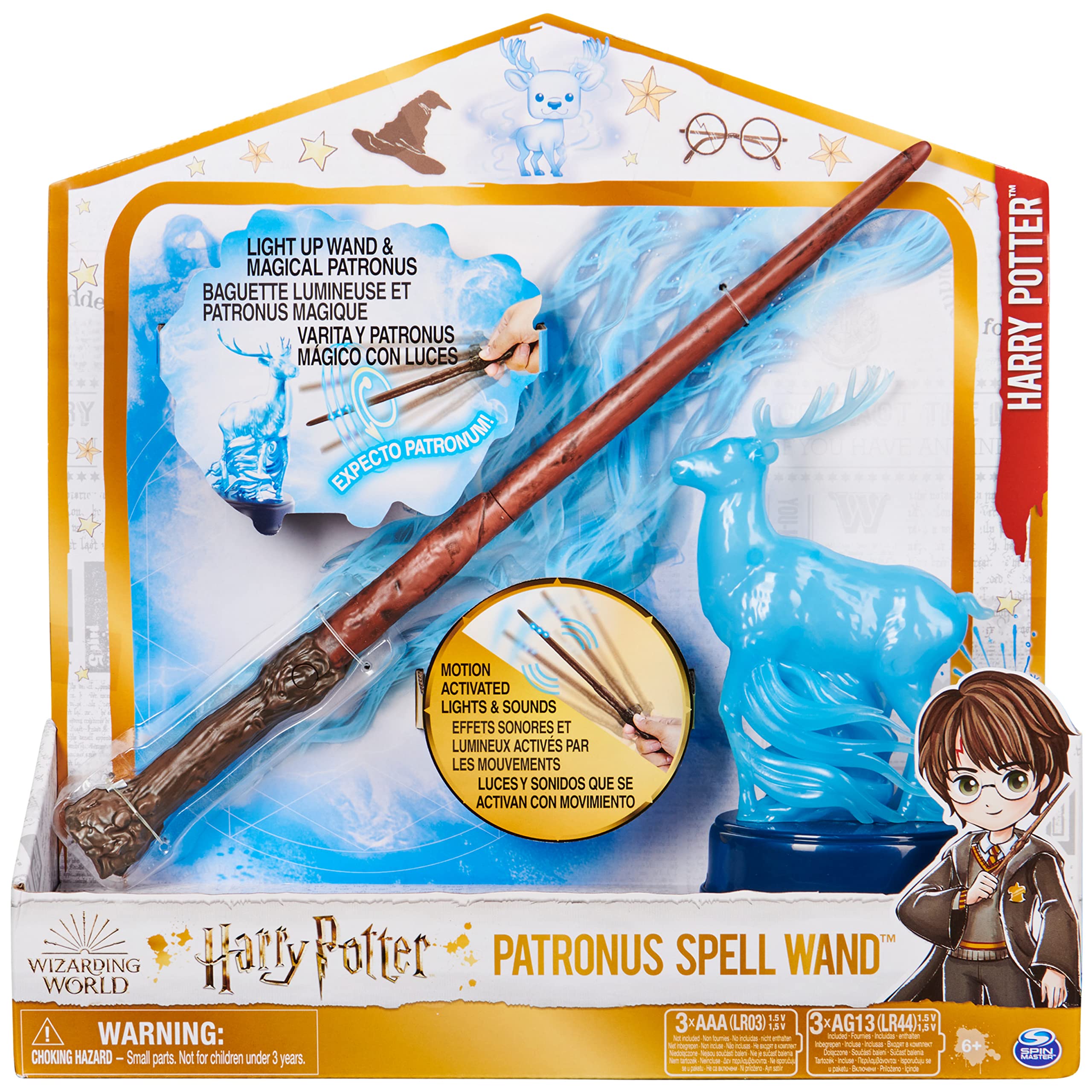 Wizarding World gift-ready packaging for a complete Harry Potter fantasy set