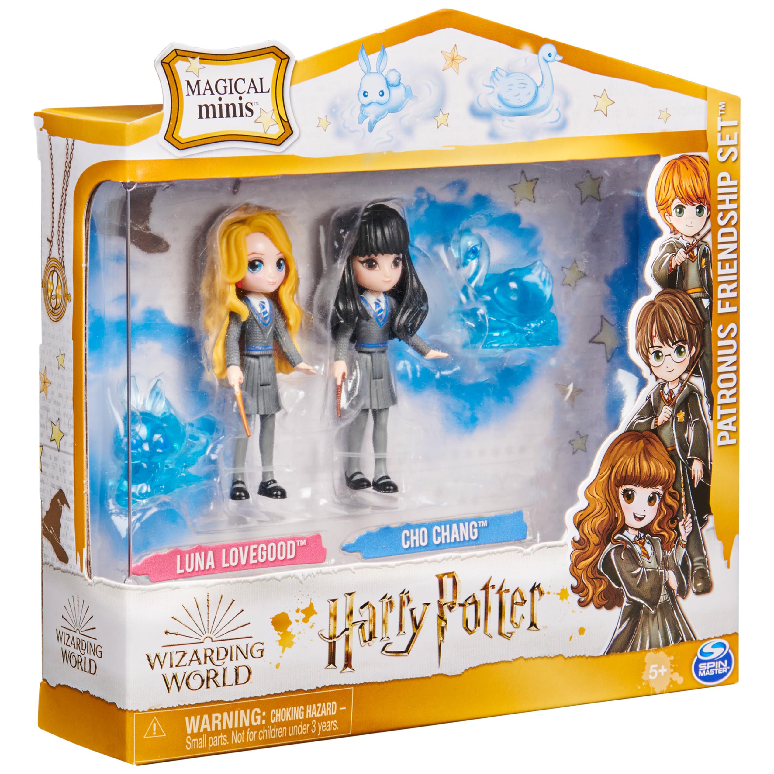 Wizarding World QR code on box unlocks collector content.