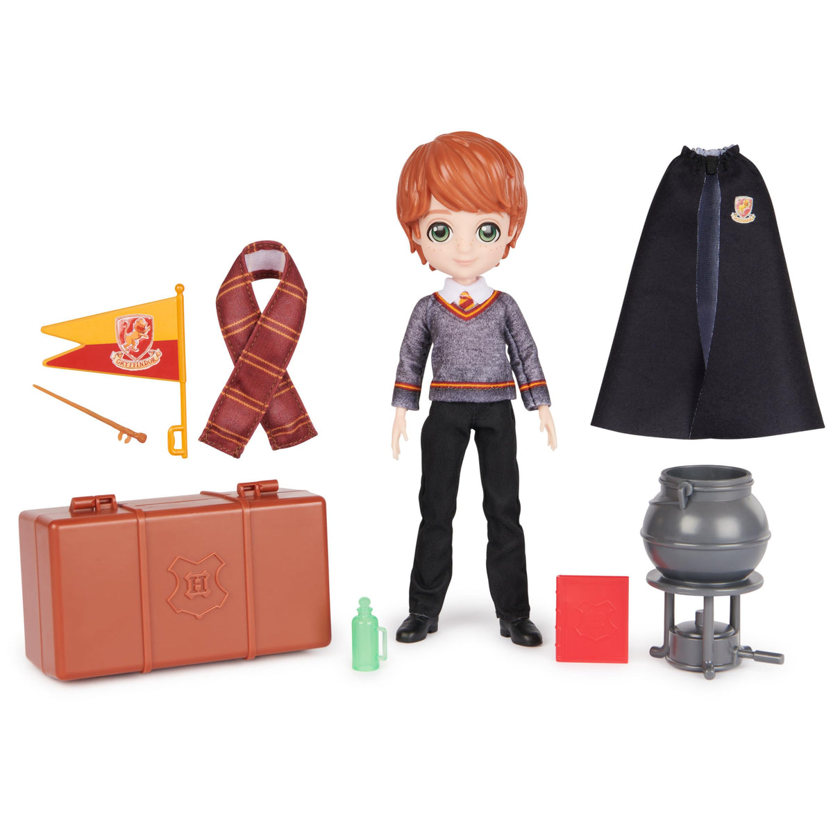 Wizarding World Ron Weasley doll front view for imaginative play.