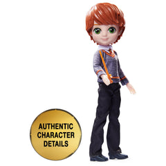 Wizarding World Ron Weasley doll Gryffindor sweater for cozy storytelling.