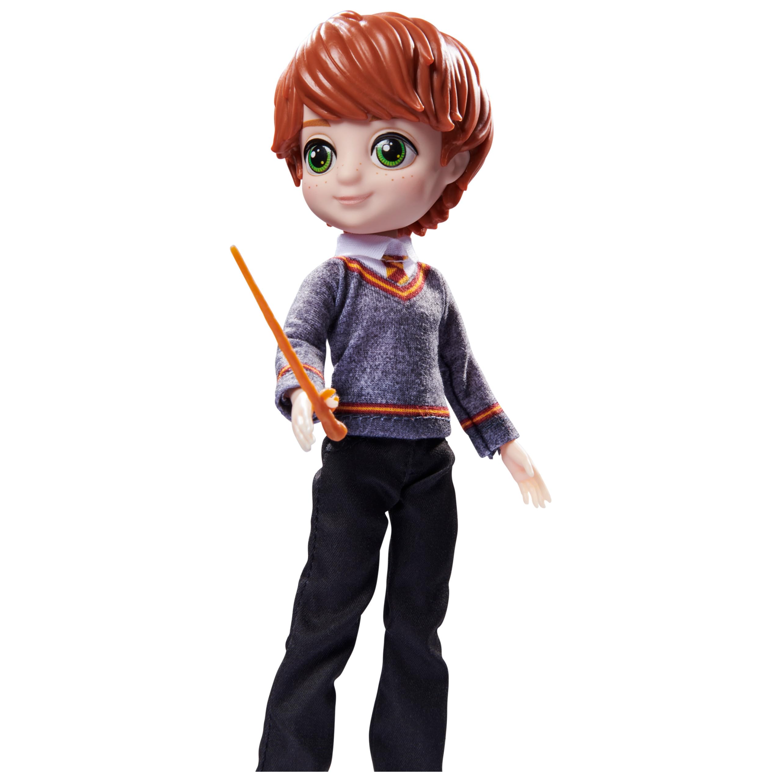 Wizarding World Ron Weasley doll included accessories for complete setup.