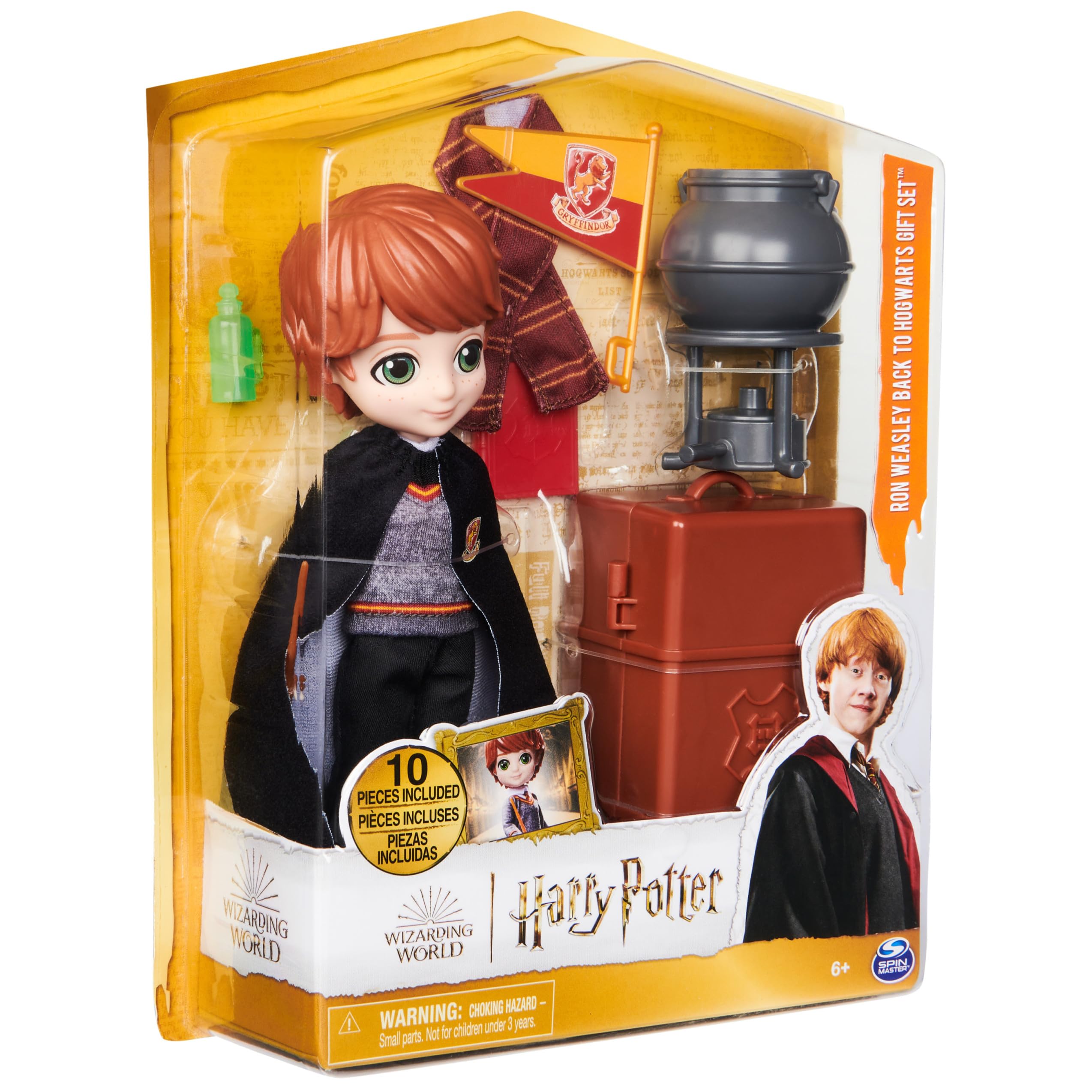 Ron Weasley doll textbook supports classroom style storytelling.