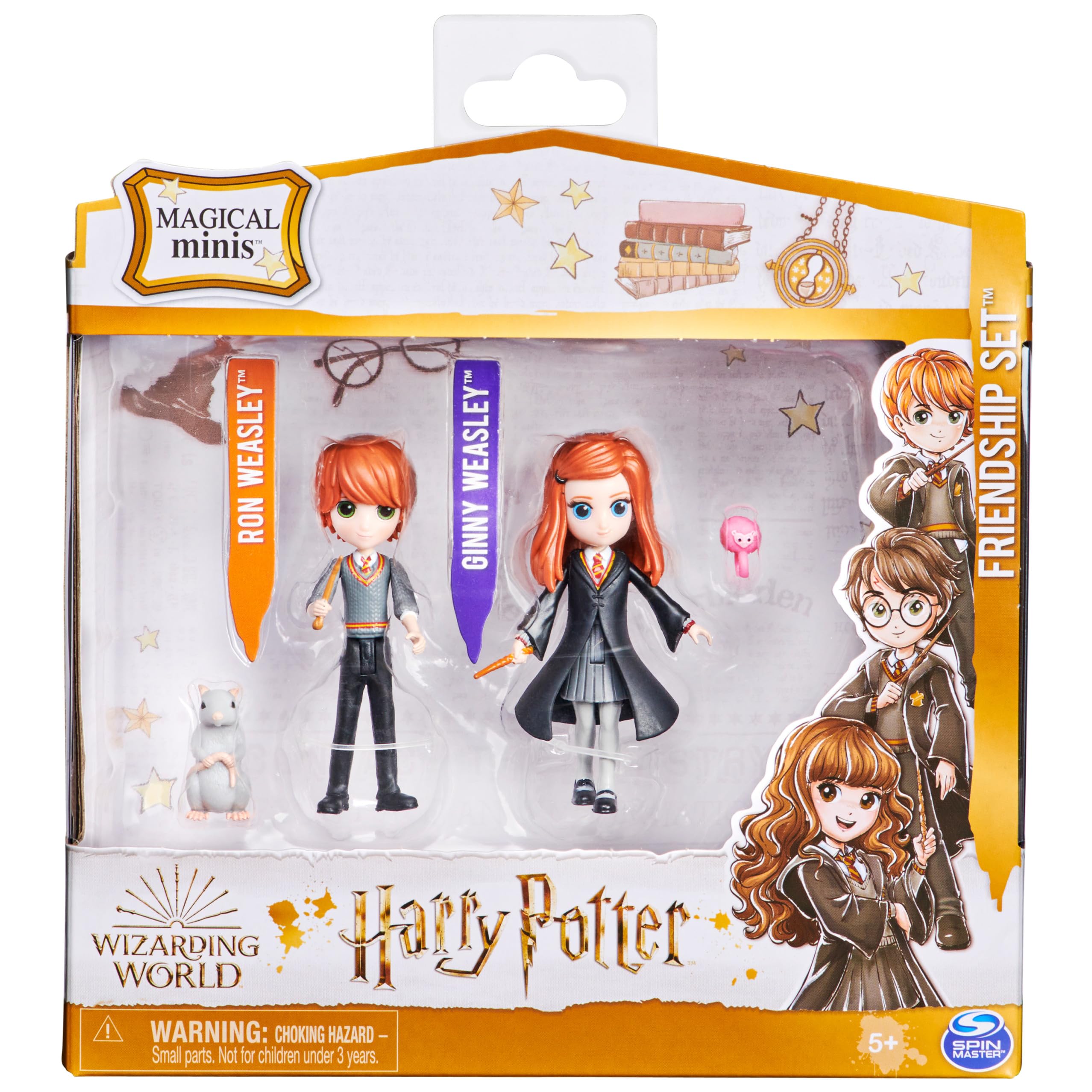 Wizarding World Scabbers the rat adds playful storytelling to adventures.