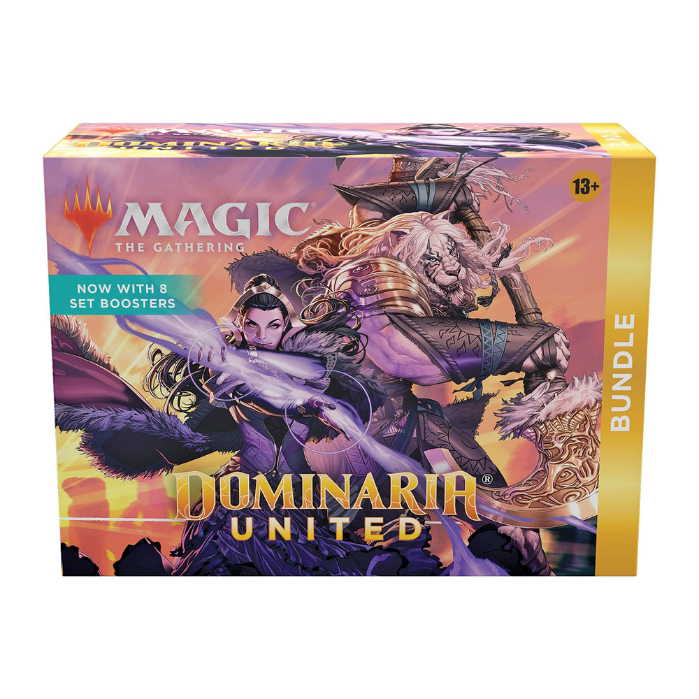 Wizards of the Coast Dominaria United set booster art card displays collectible imagery