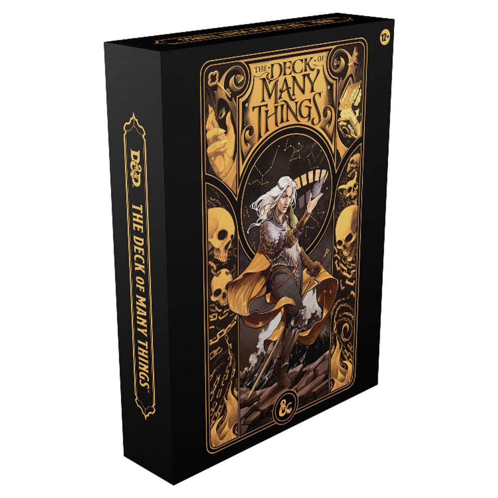 Wizards of the Coast Deck of Many Things ALT HC cover; an official D&D artifact for immersive campaigns.