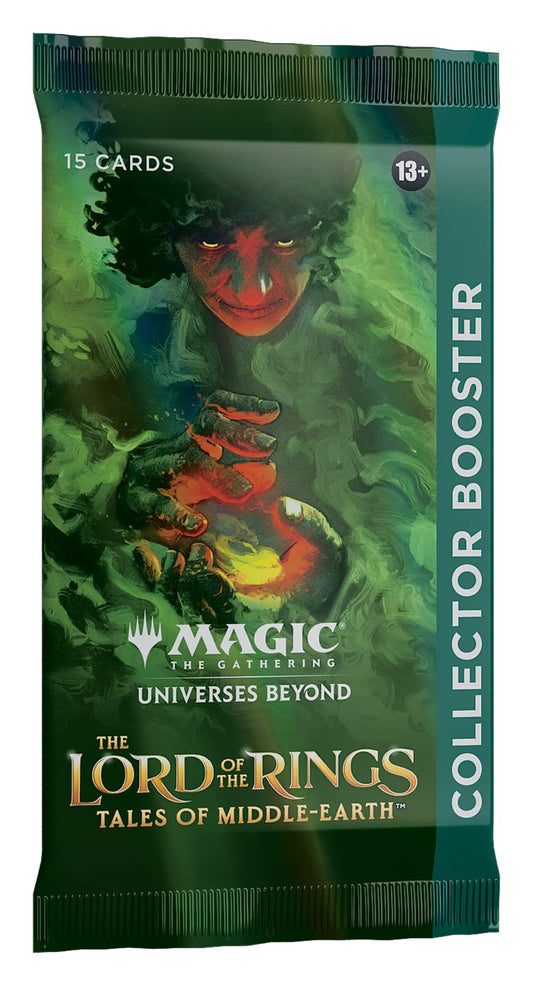 Wizards of the Coast Tales from Middle-Earth booster card front for immersive gameplay.