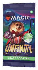 Shelf-ready unfinity booster box image for collectors and retailers.
