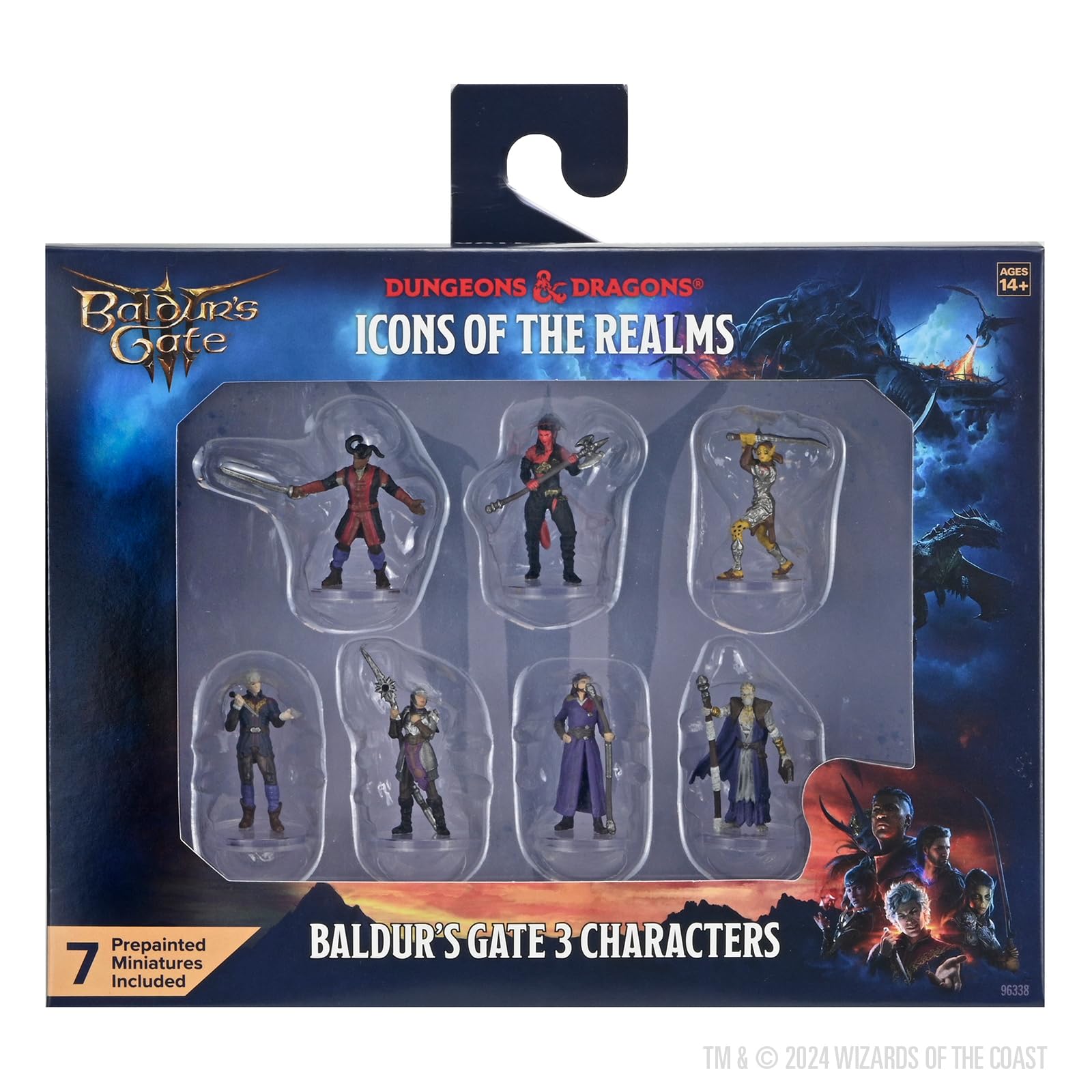 WizKids Baldur's Gate 3 Astarion miniature for tabletop battles and BG3 storytelling