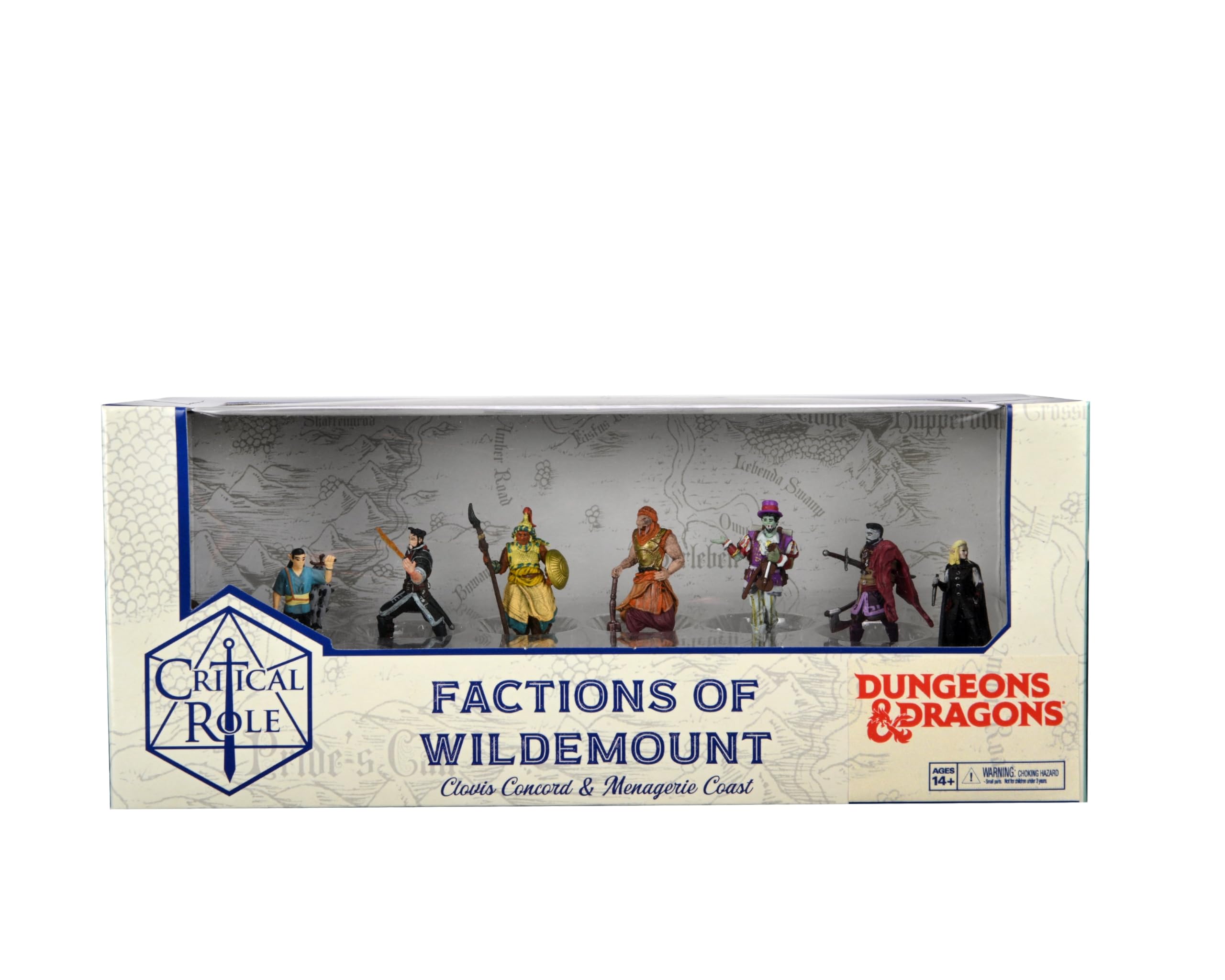 WizKids Critical Role Factions of Wildemount Clovis Concord figures for immersive tabletop adventures
