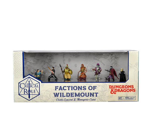 WizKids Critical Role Factions of Wildemount Clovis Concord figures for immersive tabletop adventures