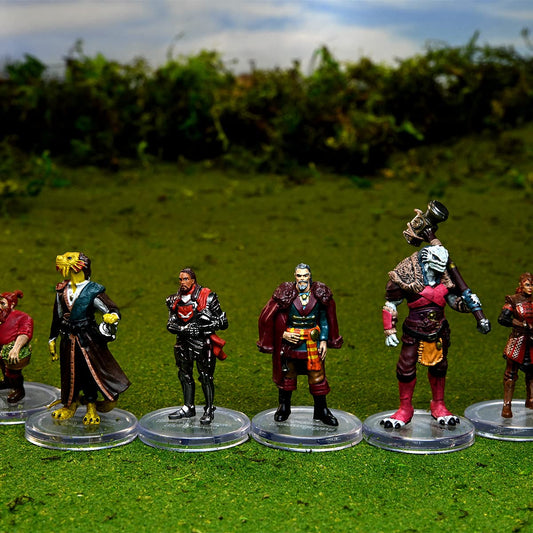 WizKids Critical Role miniatures ready for quick setup and tabletop battles.