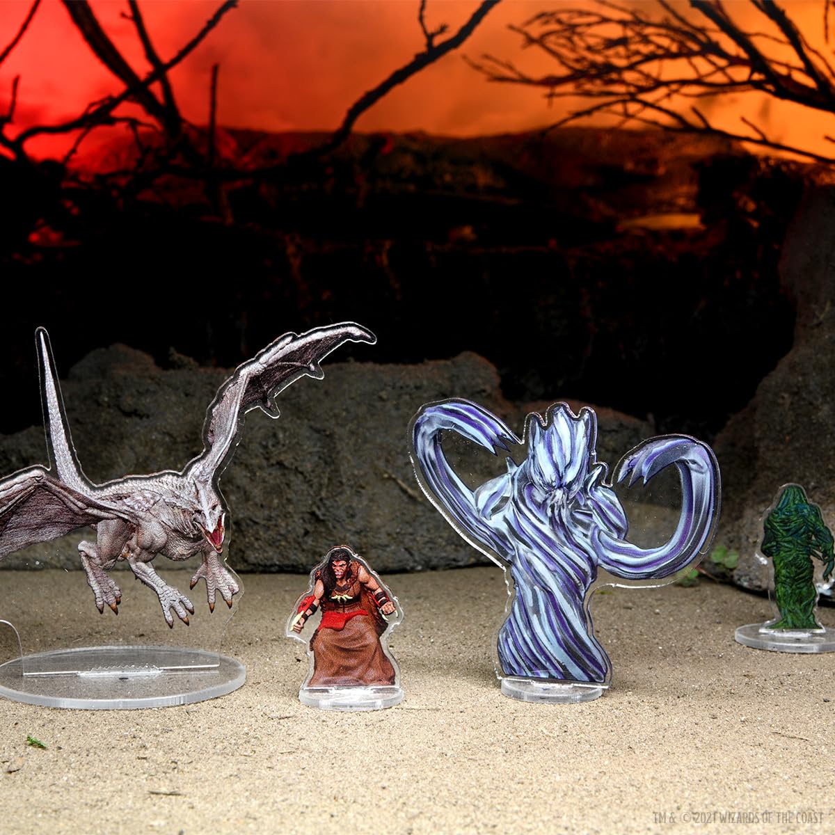 WizKids Vine Blight 2D figure adds environmental challenges.