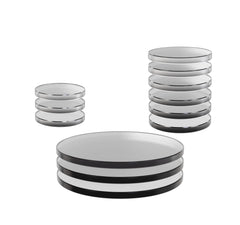 WizKids Deep Cuts Clear Bases for 20mm, 25mm, and 50mm minis, offering stable, versatile basing.