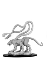 WizKids Nolzur’s Displacer Beast front view—pre-primed for quick setup