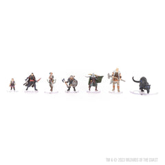 Catti-brie Battlehammer miniature supports versatile spell and bow play.