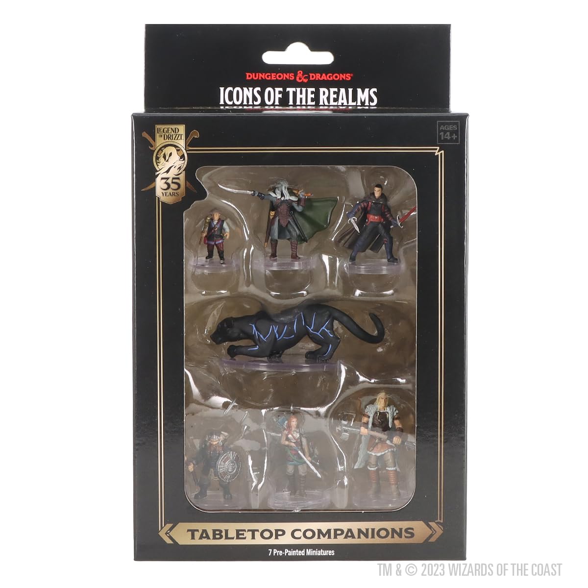 Guenhwyvar panther miniature adds a fierce ally to the campaign.