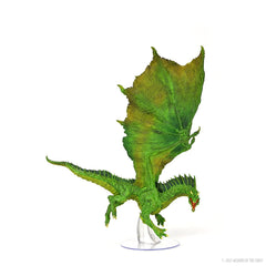WizKids Green Dragon crest spine — iconic silhouette for memorable boss moments.