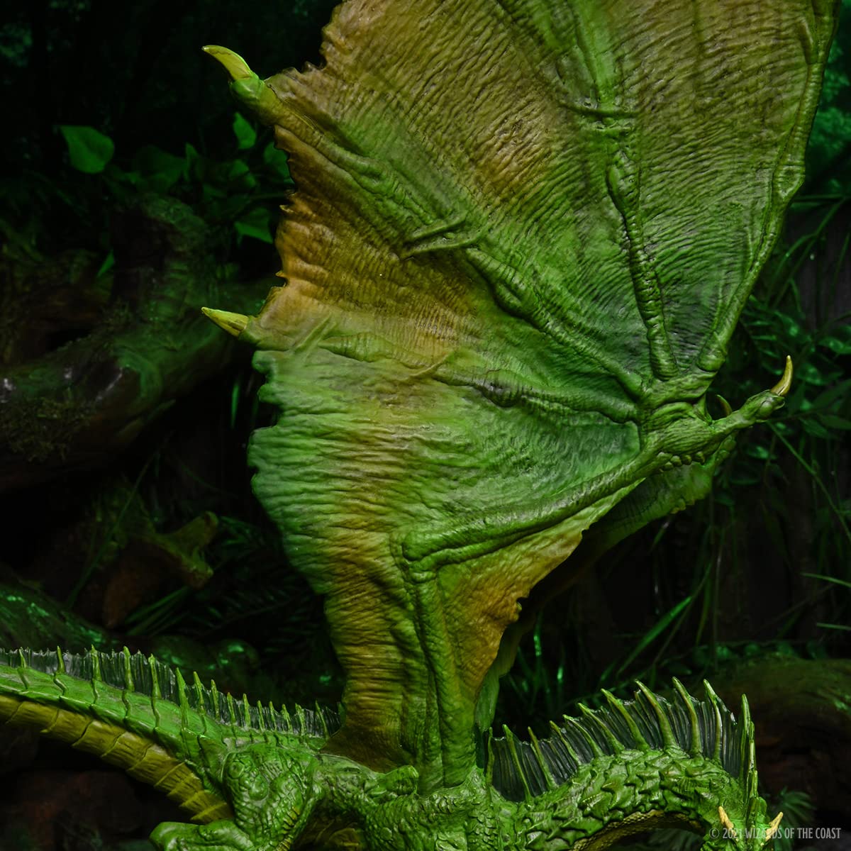WizKids Green Dragon paintwork quality — museum-grade finish for collectors.
