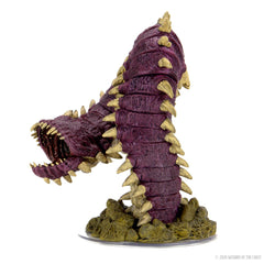 WizKids Purple Worm ready to play on any fantasy table.
