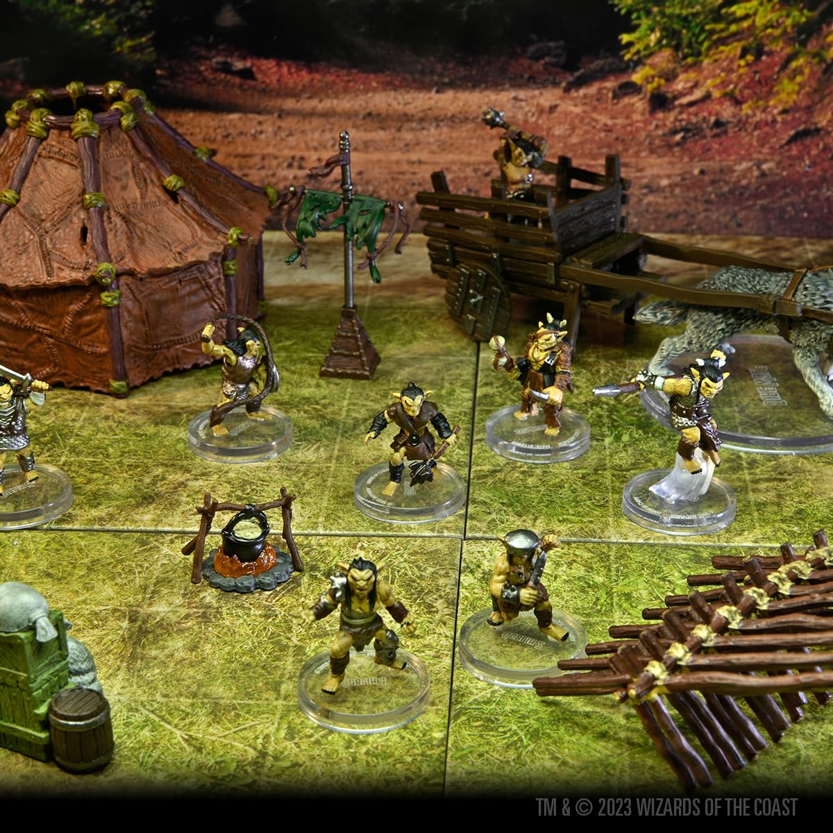Dire Wolf miniature for tense pursuit or ambush moments