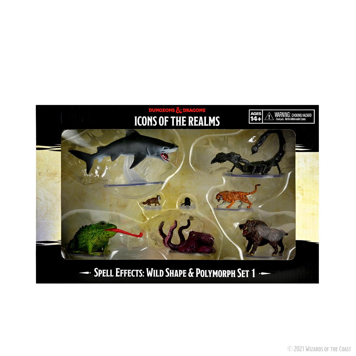 WizKids D&D Icons of the Realms Wild Shape Set 1 miniatures for immersive tabletop battles