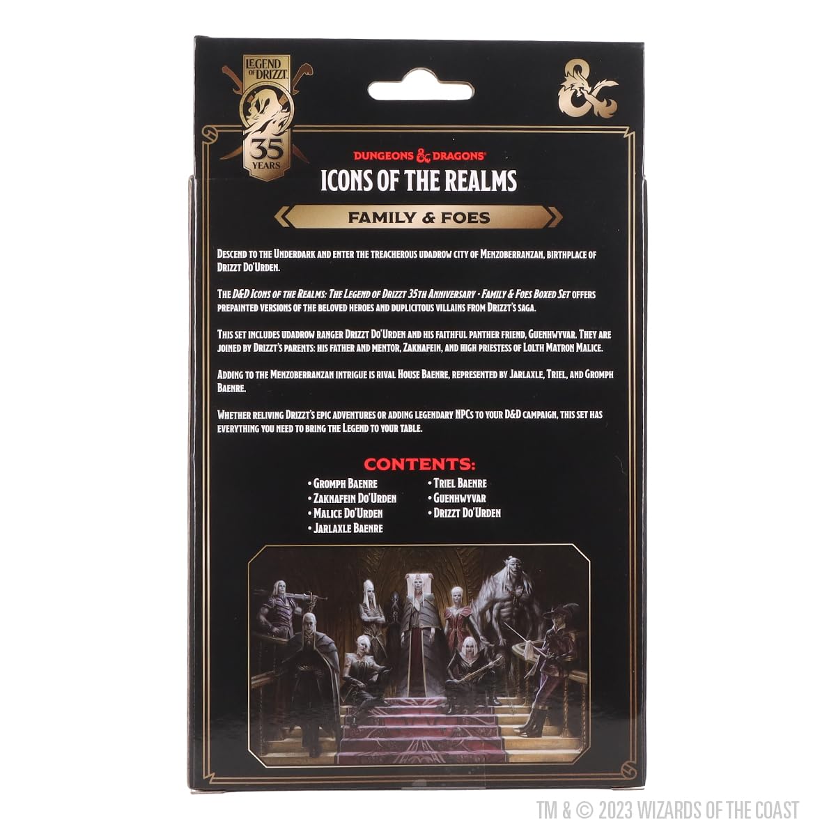 WizKids Zaknafein figure highlights mentor presence in battles
