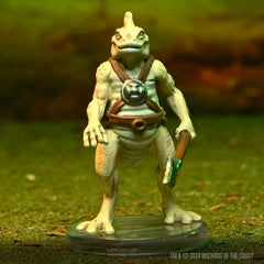 WizKids D D Monsters S T Troglodyte miniature, rugged dungeon crawler pose