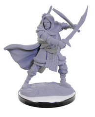 WizKids Nolzur's Human Ranger with translucent parts for dynamic tabletop effects.