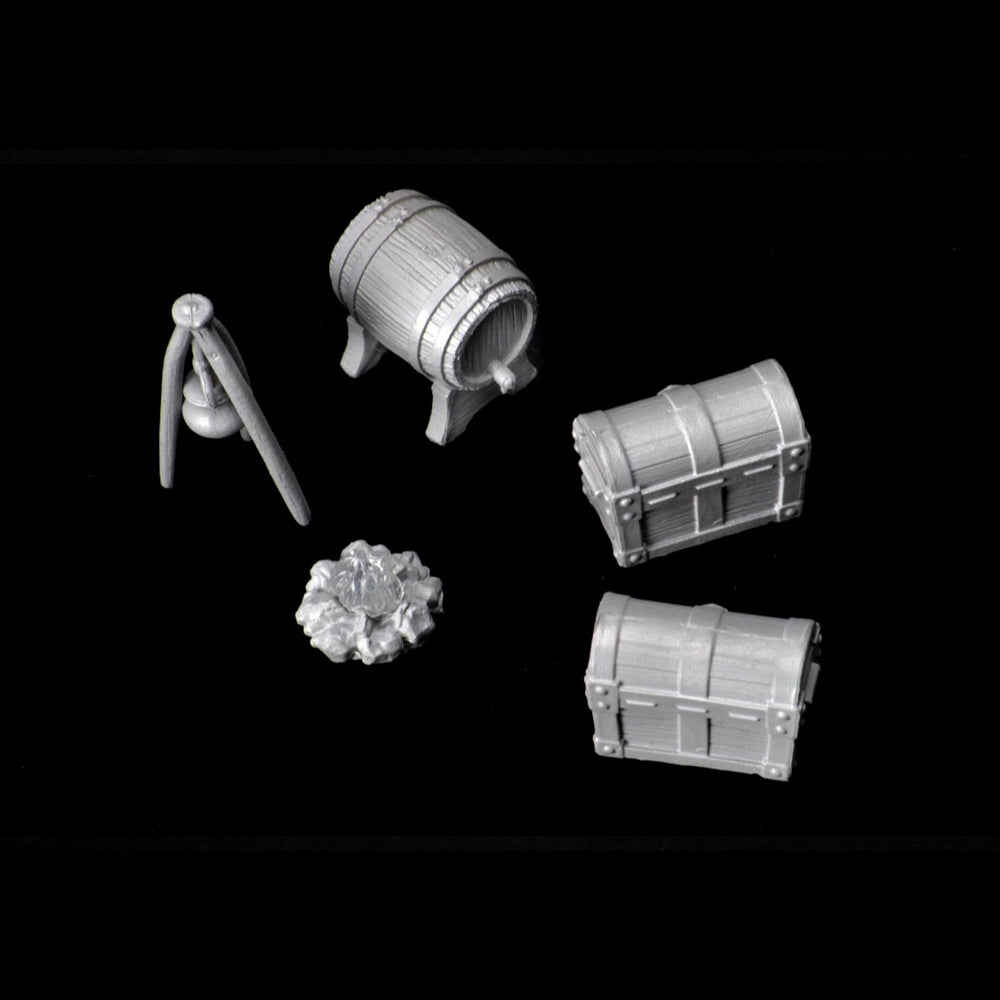 WizKids Adventurer's Campsite Adventurer's Packs offer ready-to-use camp props