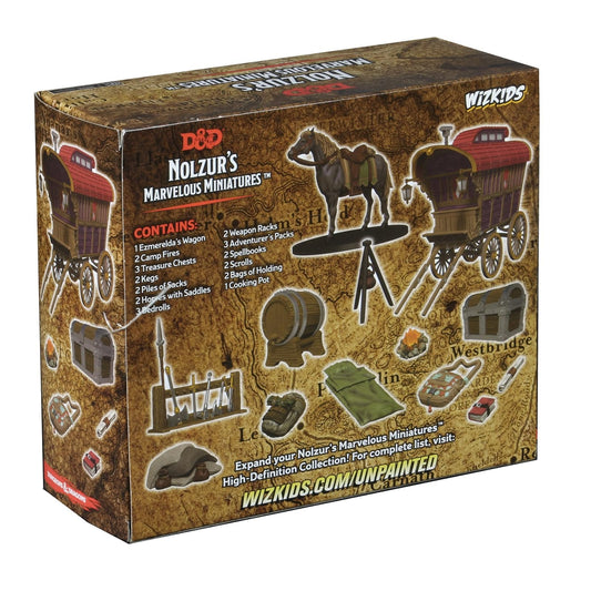 WizKids Adventurer's Campsite Camp Fire warm ambiance for tabletop scenes