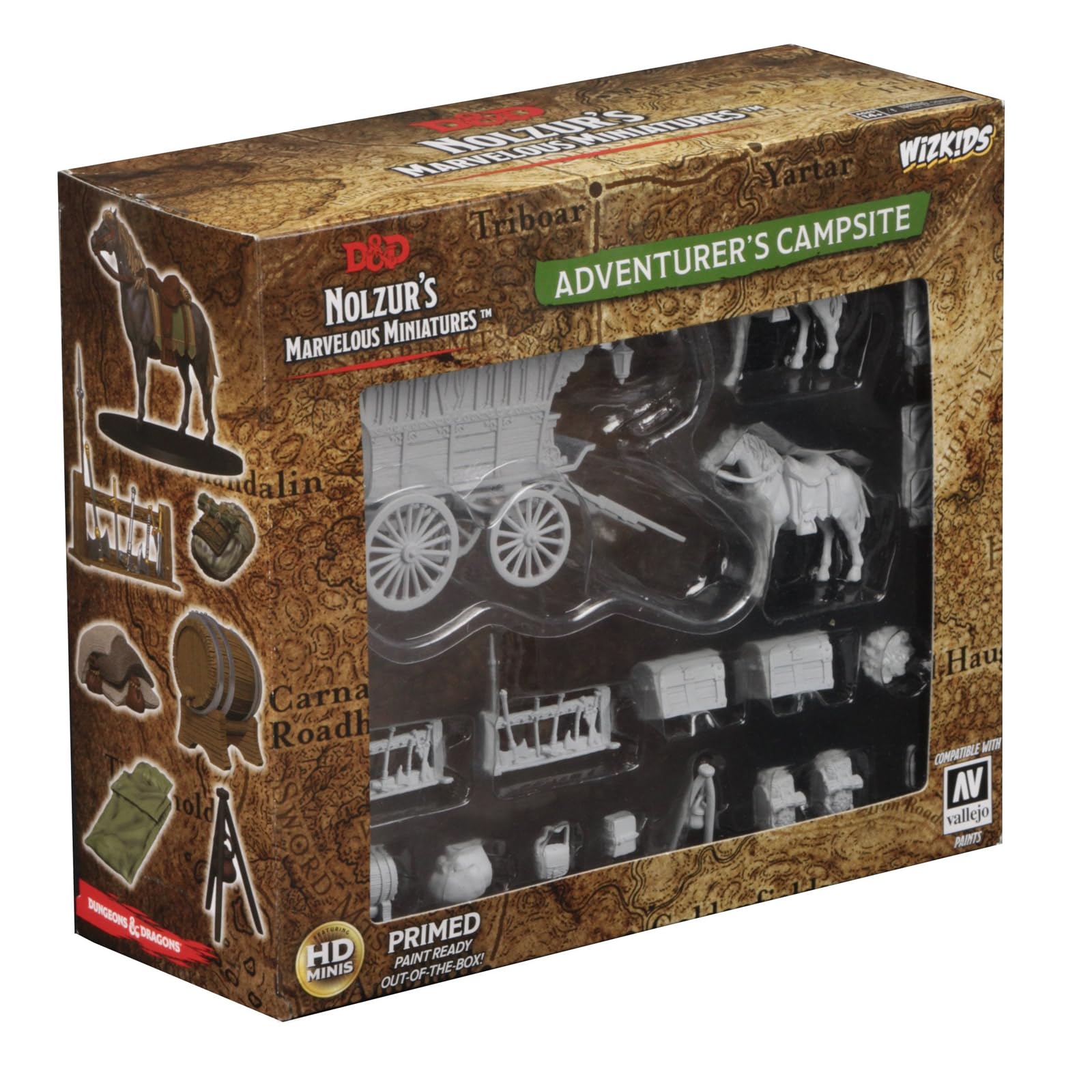 WizKids Adventurer's Campsite Treasure Chests enable loot storytelling on the map