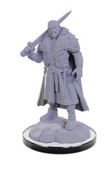 WizKids Nolzur's Loup Garou miniature closeup sculpt for precision painting.