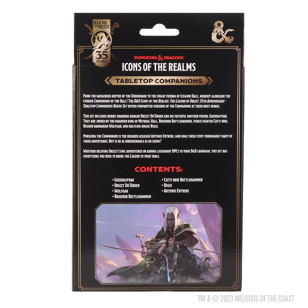 WizKids Wulfgar archer miniature ideal for precise ranged action.